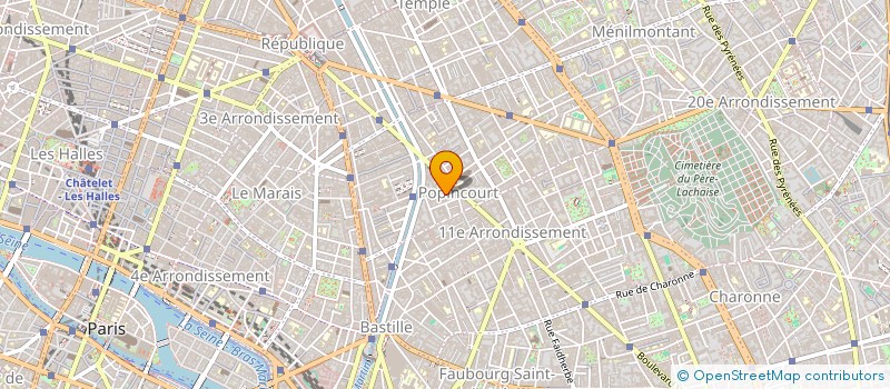 localisation de l'entreprise LYVE  PARIS