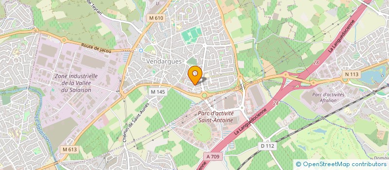 localisation de l'entreprise LYVE à VENDARGUES