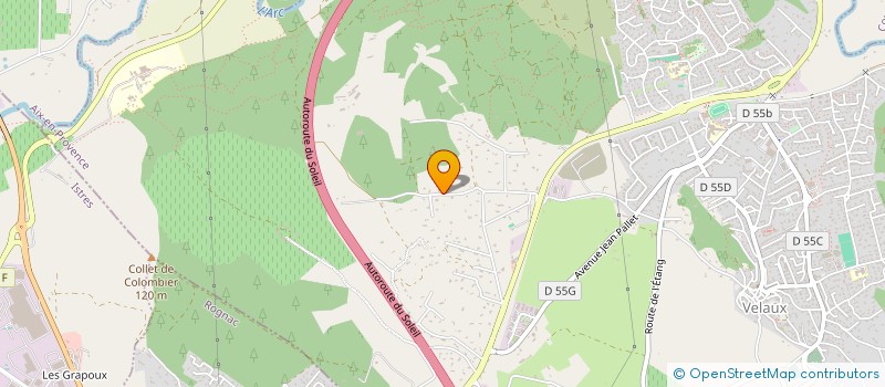 localisation de l'entreprise LYVEA  VELAUX