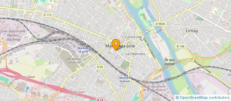 localisation de l'entreprise LYVEAS AVOCATS  MANTES-LA-JOLIE