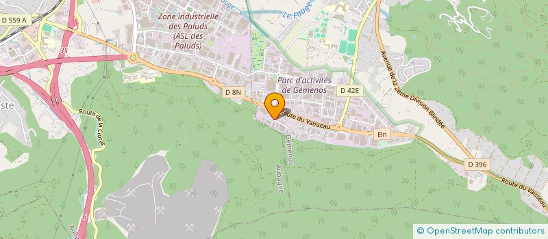 localisation de l'entreprise LYWEN  GEMENOS