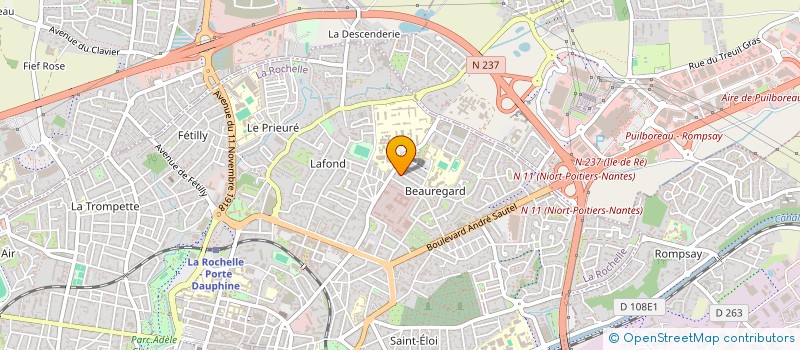 localisation de l'entreprise LYZE IMMO  LA ROCHELLE