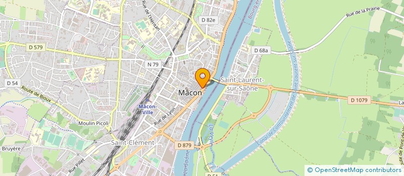 localisation de l'entreprise LYZEA à MACON