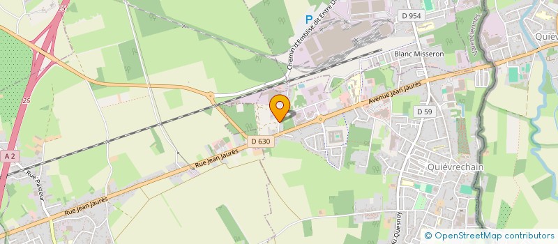 localisation de l'entreprise LZ  QUIEVRECHAIN