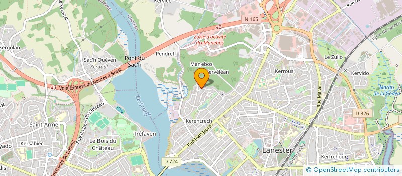 localisation de l'entreprise LZ-IMMO  LANESTER