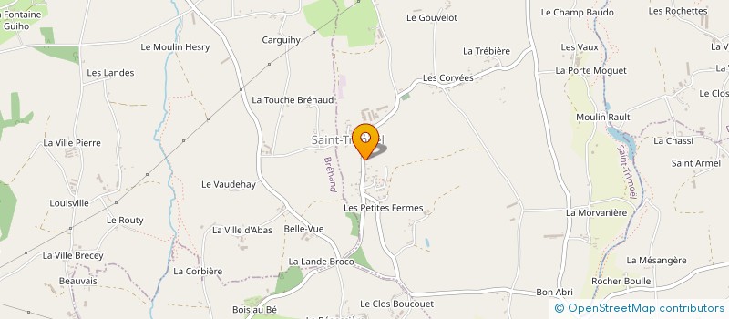 localisation de l'entreprise LZ PROMOTION  SAINT-TRIMOEL