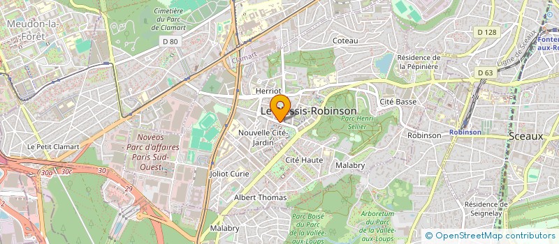 localisation de l'entreprise LZ SOLUTIONS  LE PLESSIS-ROBINSON