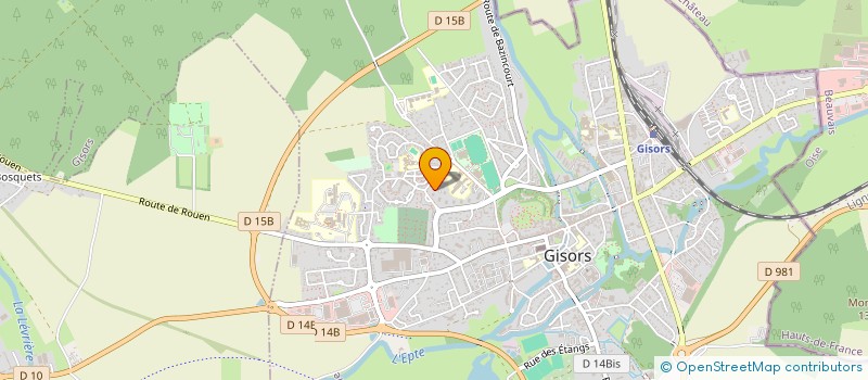 localisation de l'entreprise LZH à GISORS