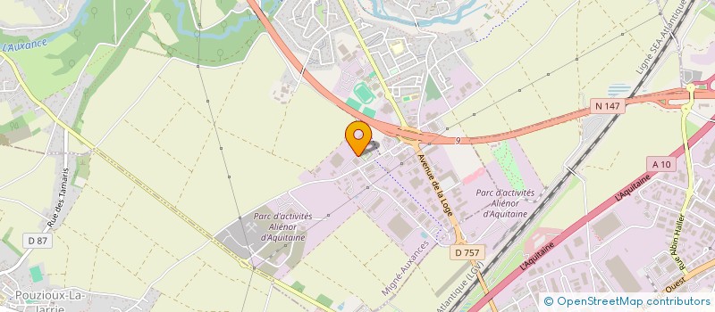 localisation de l'entreprise LZH CORP  MIGNE-AUXANCES