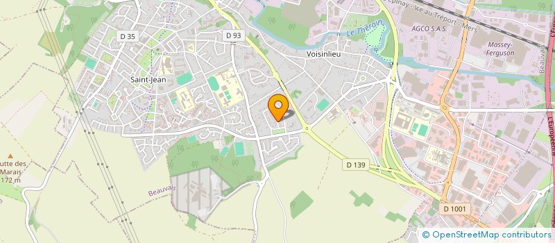 localisation de l'entreprise LZK MANAGEMENT  BEAUVAIS