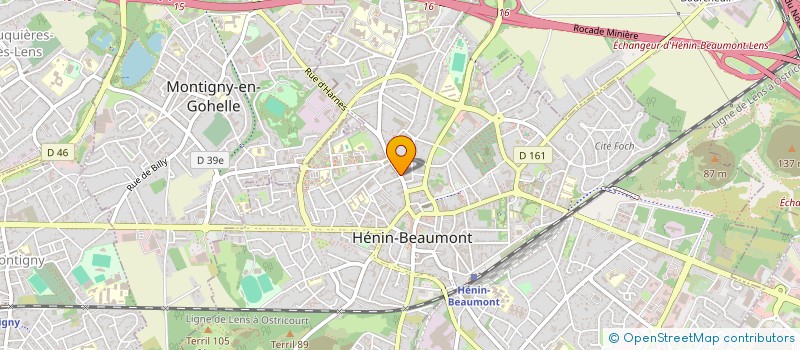 localisation de l'entreprise LZP à HENIN-BEAUMONT