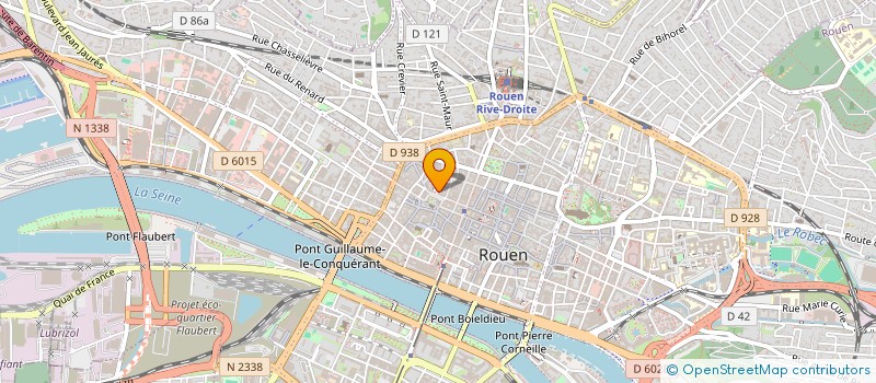 localisation de l'entreprise M-17 à ROUEN