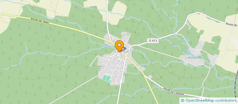 localisation de l'entreprise M.2.A  LALUQUE