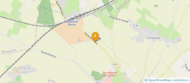 localisation de l'entreprise M.2.L.  BUCHY