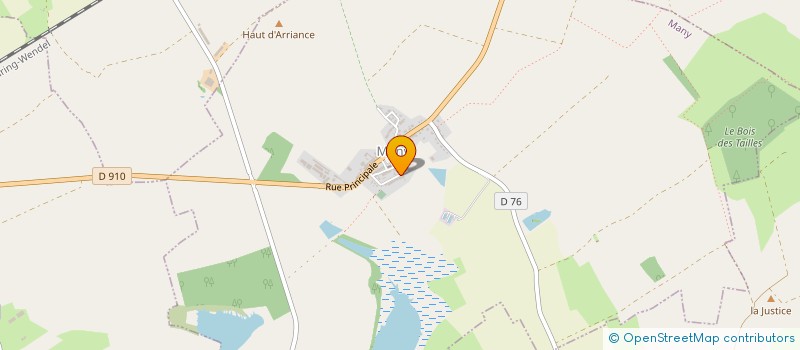 localisation de l'entreprise M 2 M CONSTRUCTIONS  MANY