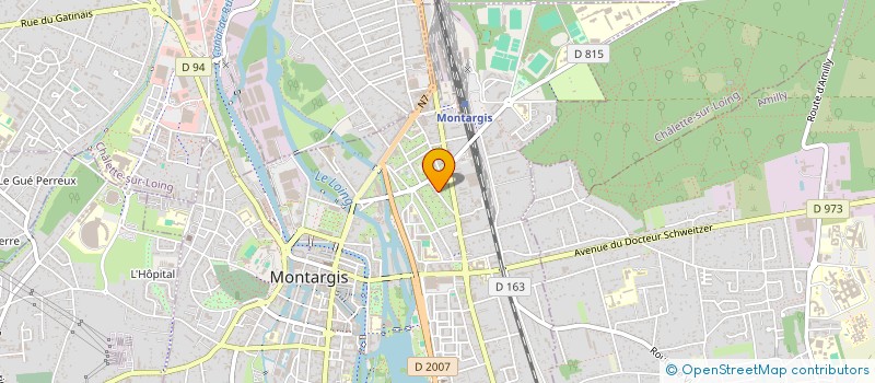 localisation de l'entreprise M 2 P à MONTARGIS