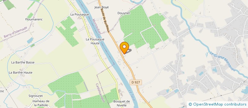 localisation de l'entreprise M 2 P RENOV à MONTAUBAN