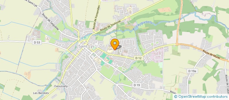 localisation de l'entreprise M 2 R  ST LYS