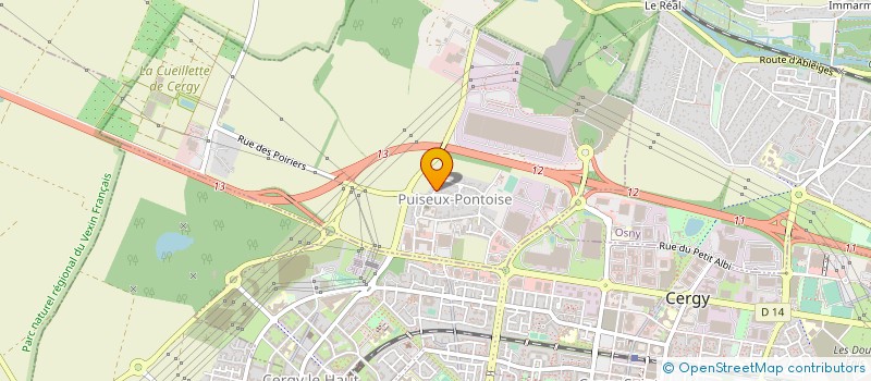 localisation de l'entreprise M 2 S TRANSPORT à PUISEUX-PONTOISE