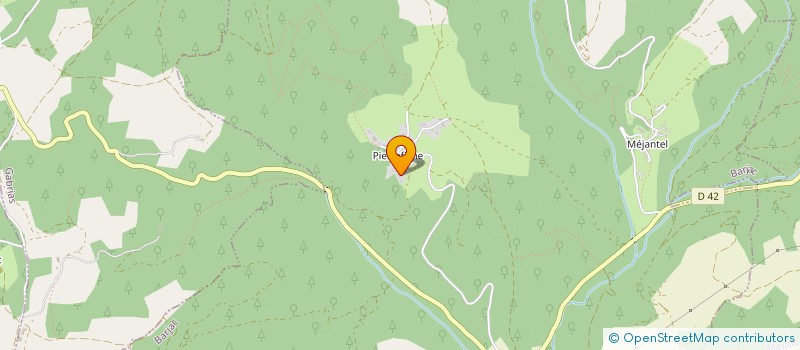 localisation de l'entreprise M 2016  BARJAC