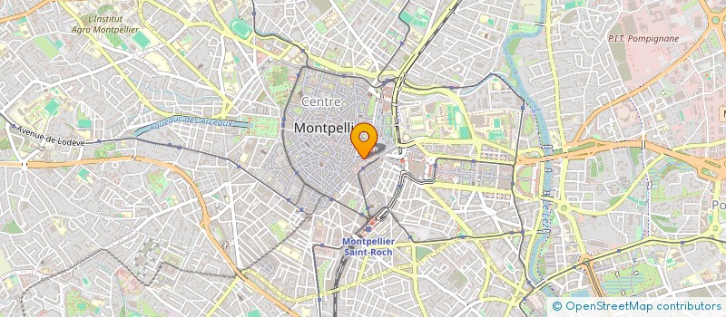 localisation de l'entreprise M 3 à MONTPELLIER