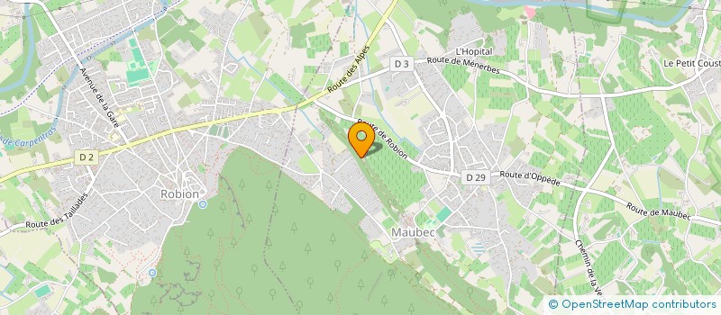 localisation de l'entreprise M 3 L  MAUBEC