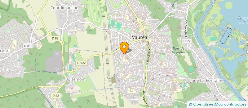 localisation de l'entreprise M.3.LO  VAUREAL