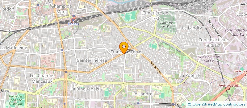 localisation de l'entreprise M 42  RENNES