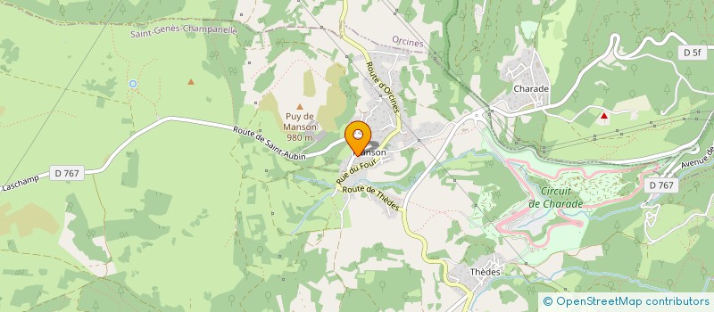 localisation de l'entreprise M.63 INVESTIMMO  SAINT-GENES-CHAMPANELLE