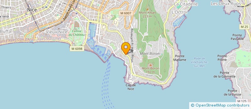 localisation de l'entreprise M 68 à NICE