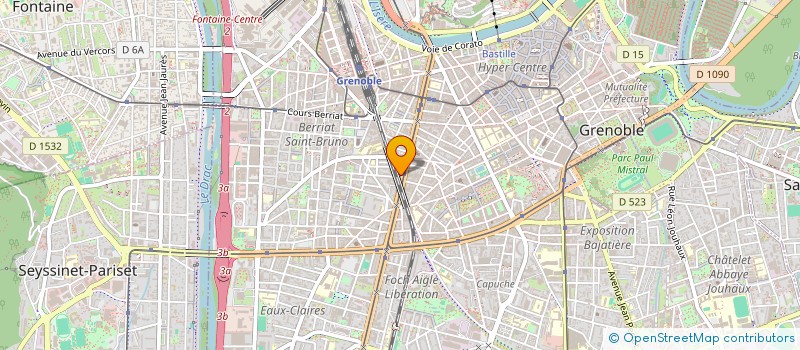 localisation de l'entreprise M 7/7 à GRENOBLE