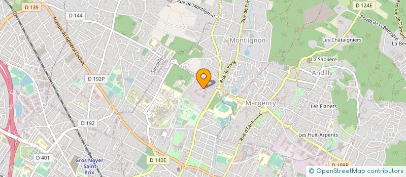 localisation de l'entreprise M.A.2.K. à EAUBONNE