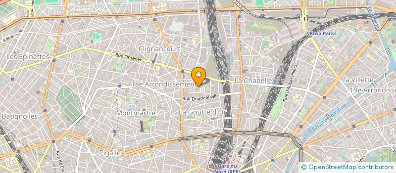 localisation de l'entreprise M+A  PARIS