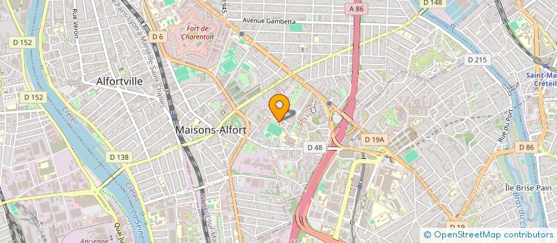 localisation de l'entreprise M.A. à MAISONS-ALFORT