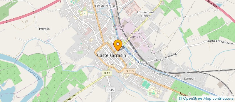 localisation de l'entreprise M & A  CASTELSARRASIN