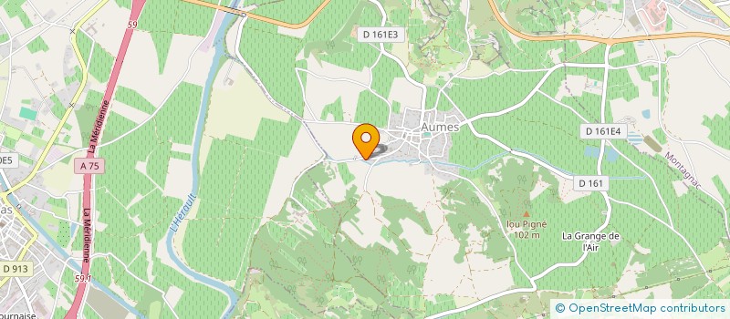 localisation de l'entreprise M&A  AUMES