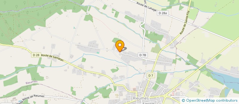 localisation de l'entreprise M A A  RIEUMES