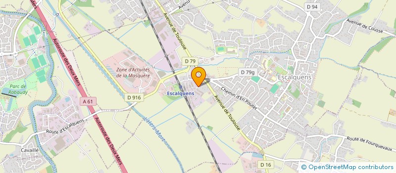 localisation de l'entreprise M&A ACQUISITION  ESCALQUENS