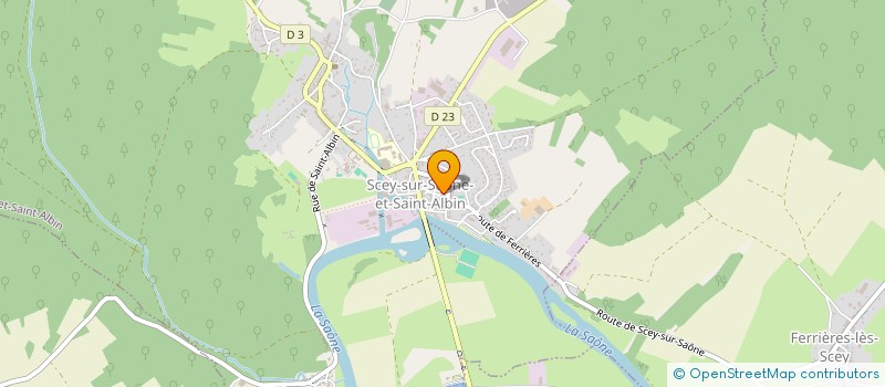 localisation de l'entreprise M'A-ARCHITECTES  SCEY-SUR-SAONE-ET-SAINT-ALBIN