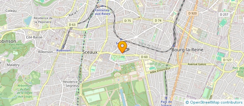 localisation de l'entreprise M&A ASSOCIES à SCEAUX