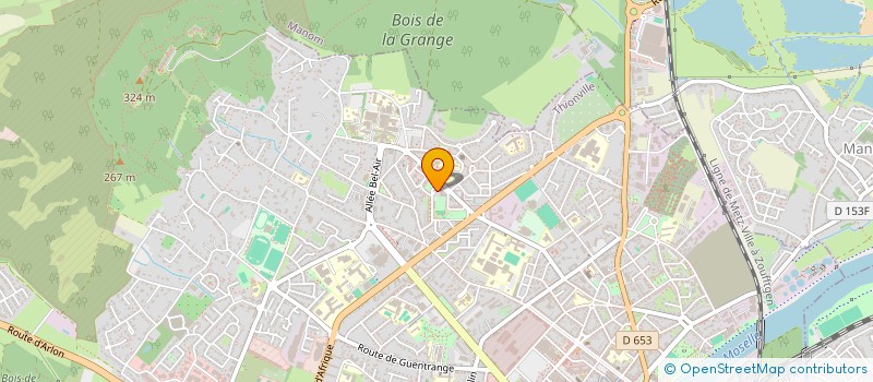 localisation de l'entreprise M.A.B.A SARL à THIONVILLE