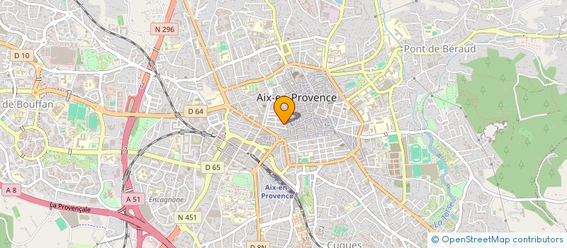 localisation de l'entreprise M.A.B.E  AIX-EN-PROVENCE