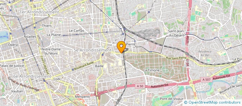 localisation de l'entreprise M.A.B.E CONSEIL ASSISTANCE & MANAGEMENT à MARSEILLE