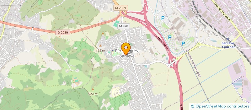 localisation de l'entreprise M.A.B.P. à AUBIERE