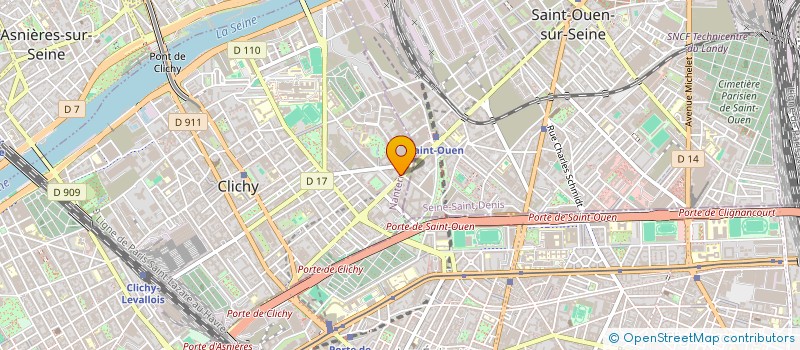 localisation de l'entreprise M A BATIPLUS à CLICHY