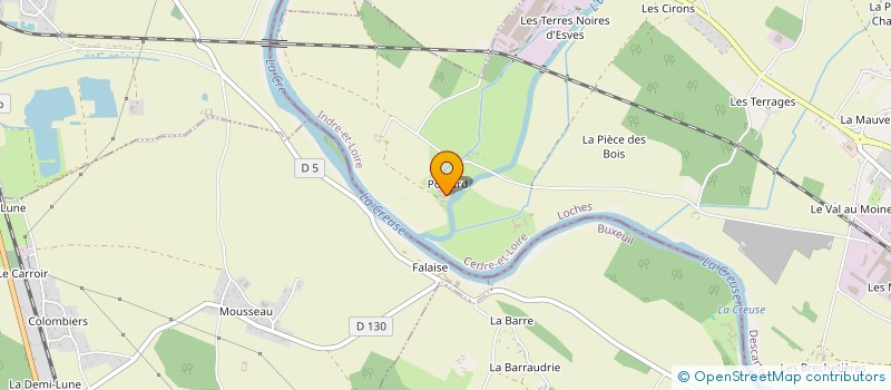 localisation de l'entreprise M.A.C.  DESCARTES