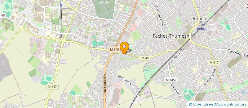 localisation de l'entreprise M.A.C.  WATTIGNIES