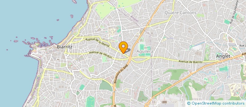 localisation de l'entreprise M A C B à BIARRITZ