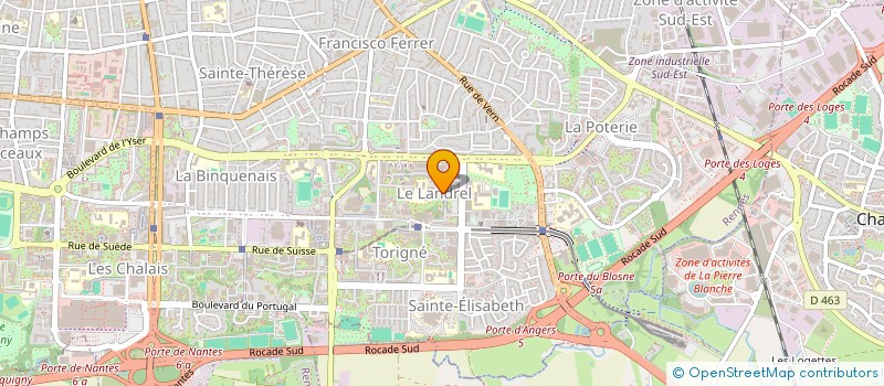 localisation de l'entreprise M.A.C. BATI  RENNES