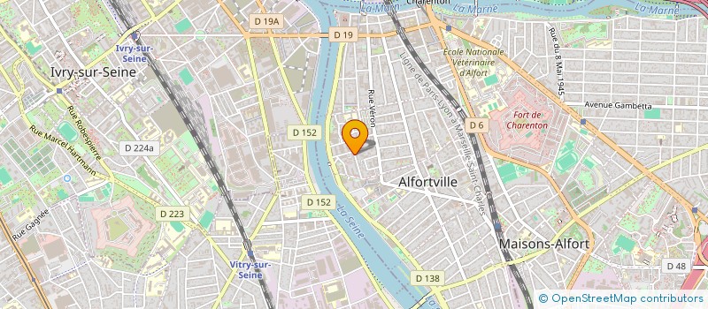localisation de l'entreprise M.A.C.C.S à ALFORTVILLE